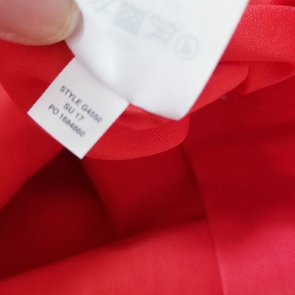 J. Crew size 6T Cotton Silk Ruffle One Shoulder Dress Holiday Christmas Party - Picture 11 of 14